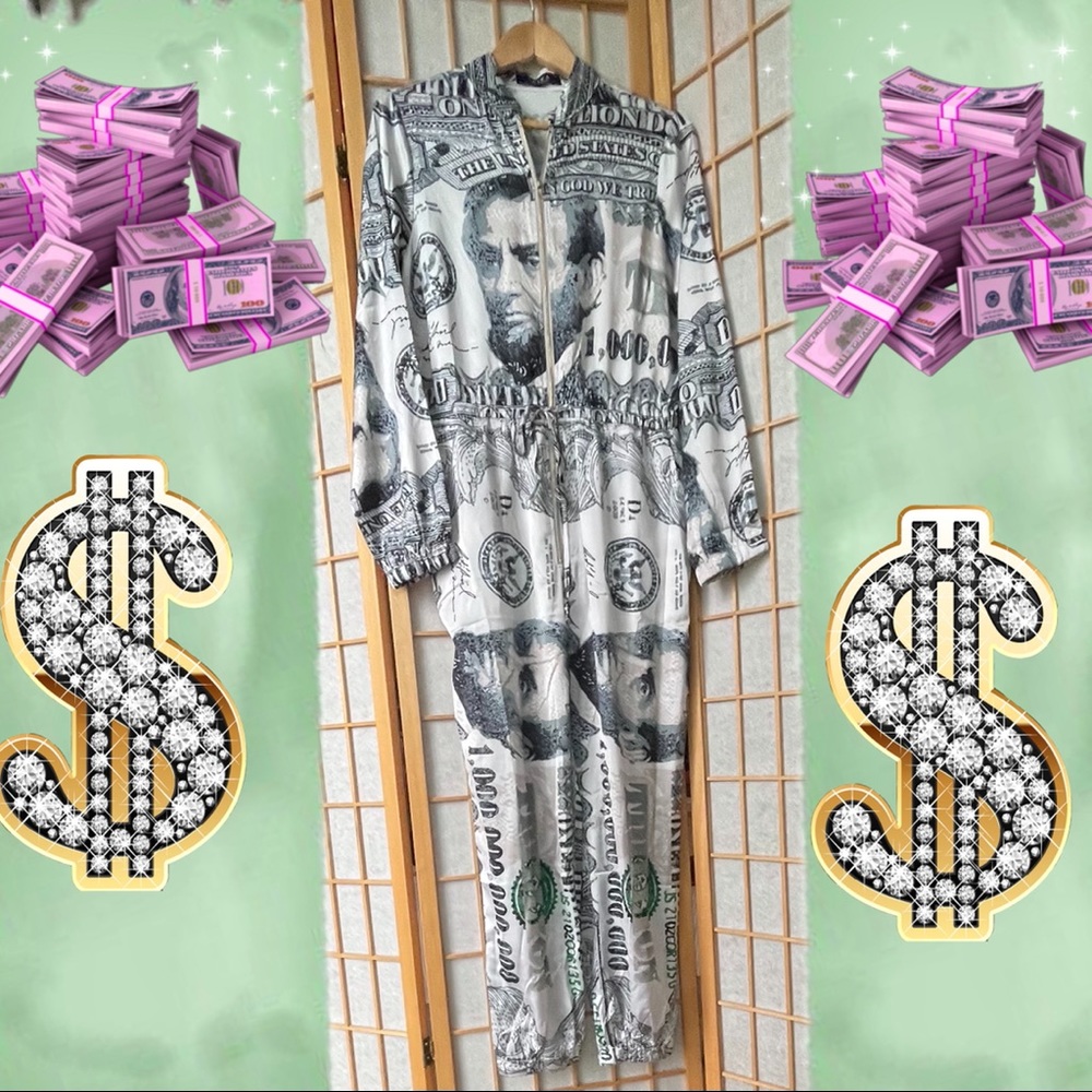 $$$$ NWOT Money Moves Jumpsuit
